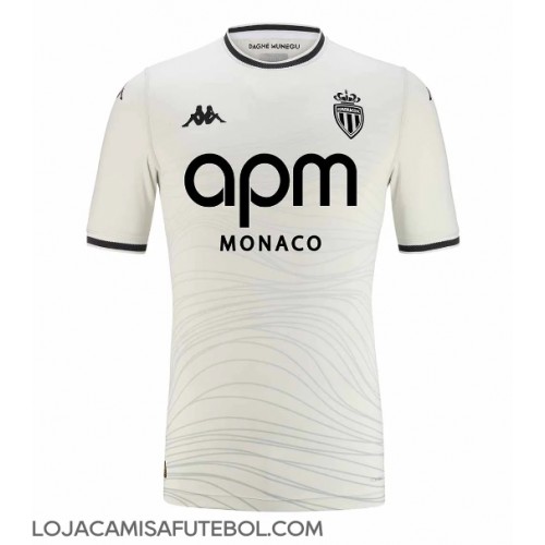 Camisa de Futebol AS Monaco Equipamento Alternativo 2024-25 Manga Curta